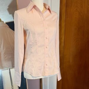 Express Light Pink Button-Down Shirt